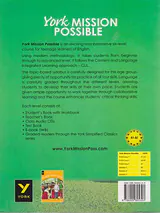 YORK MISSION POSSIBLE PRELIMINARY 1A